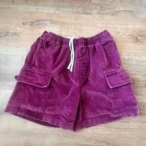 BDG Corduroy Shorts in Berry Plum